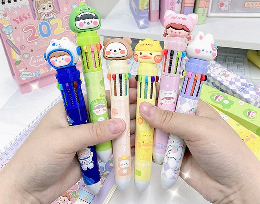 10 Colours Pen