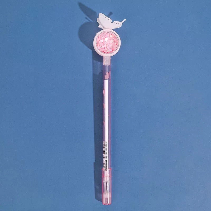 Butterfly Pen- Pink