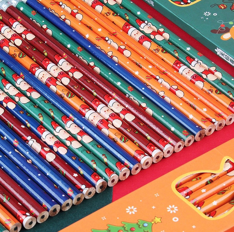 Clearance Xmas Pencil Package - 6 Pcs