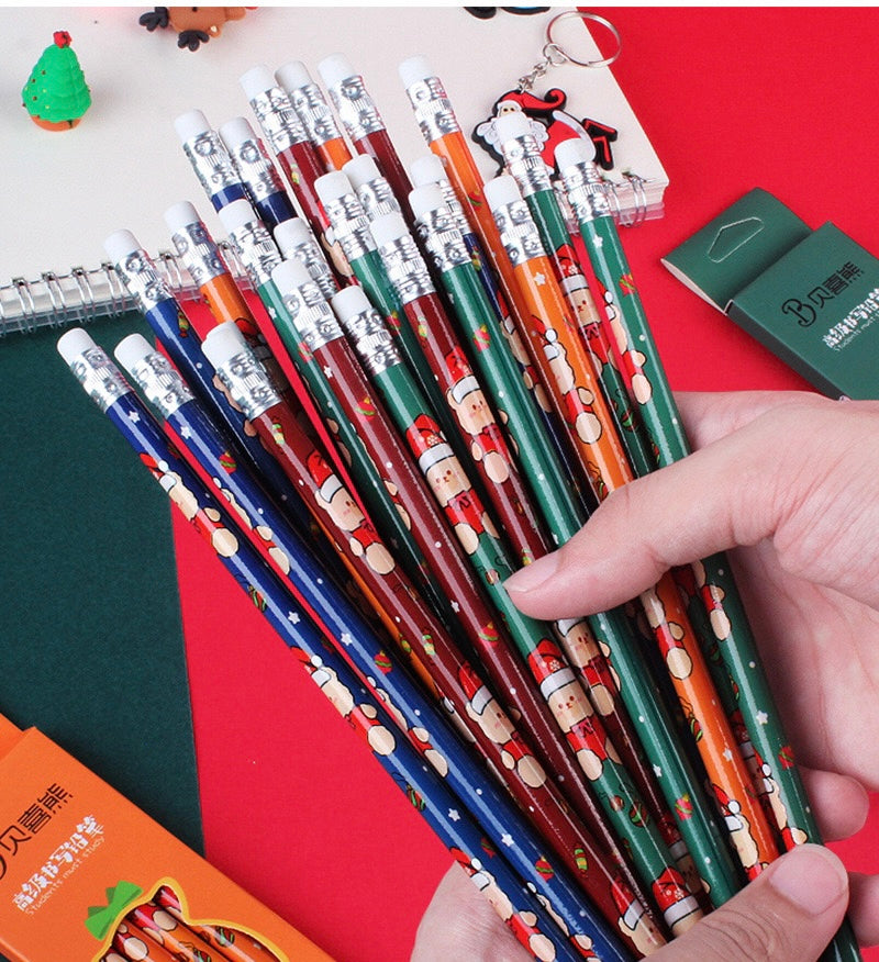 Clearance Xmas Pencil Package - 6 Pcs