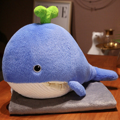 Whale Handwarmer - Blue
