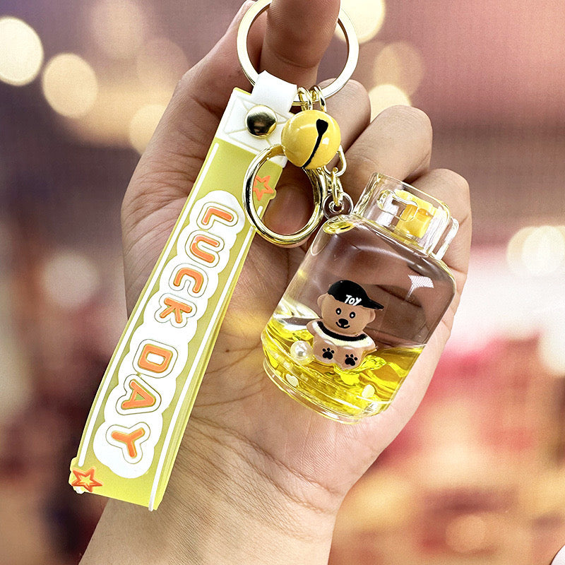 Teddy Gas Keychain