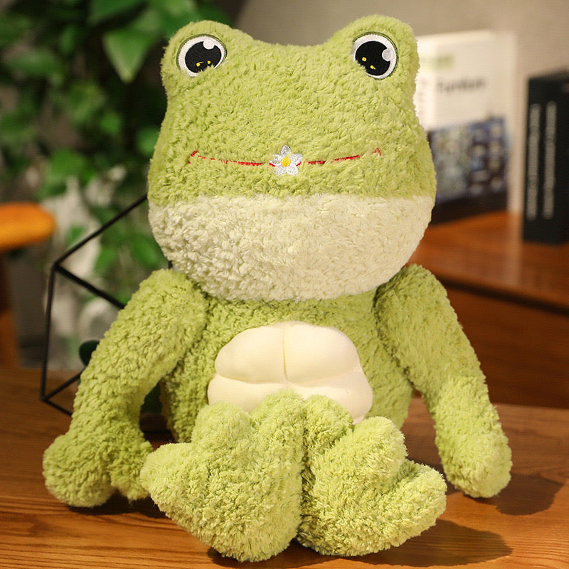 Strong Frog Pillow