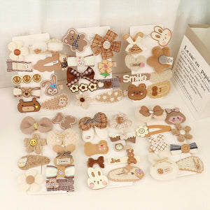 Clearance Teddy Bunny Clips Set