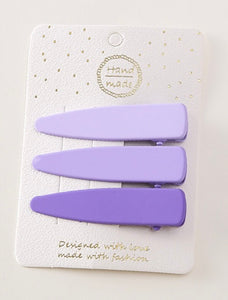 Drop Hair Clips Set