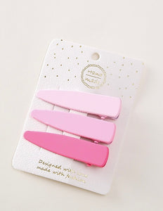 Drop Hair Clips Set