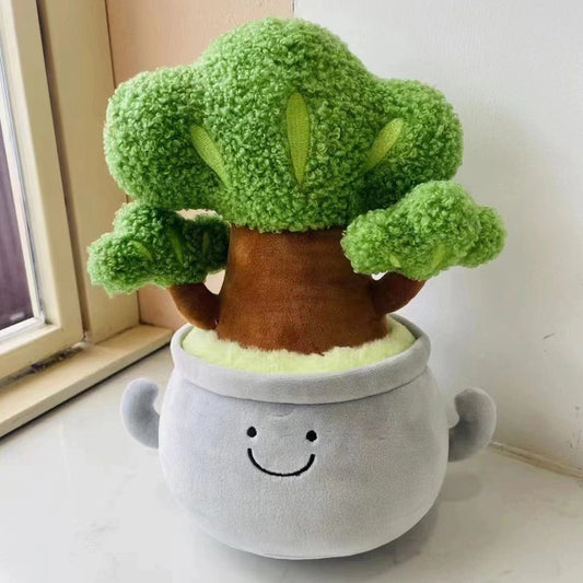 Bonsai Stuffed Pillow