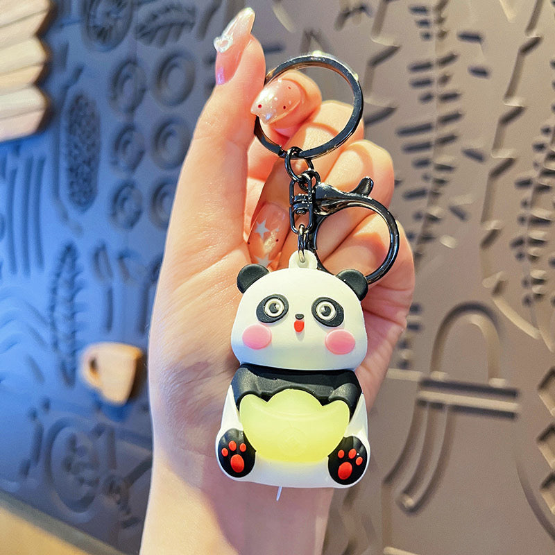 Light Up Panda Keychain