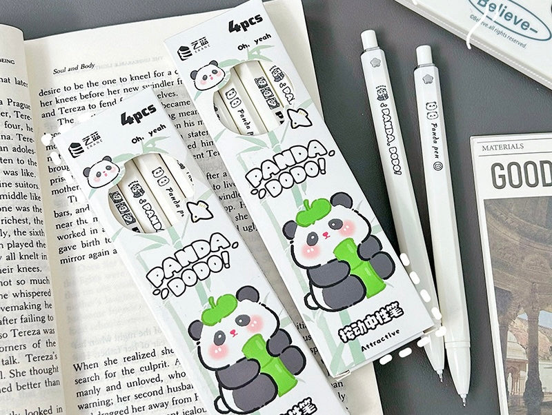 Panda 0.5 mm Ball Pen - 4 pc