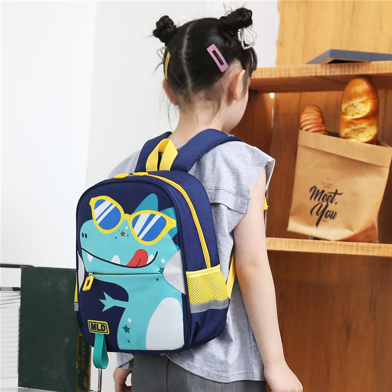 Sunglasses Dino Kids Backpack - Navy