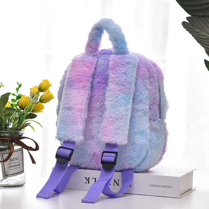 Unicorn Fluffy Backpack