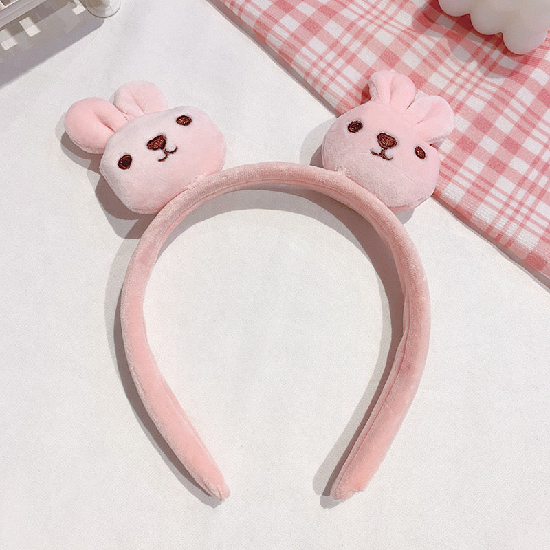 Pink Bunny Headband