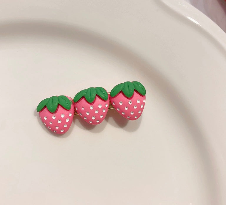 Strawberry Hair Clip