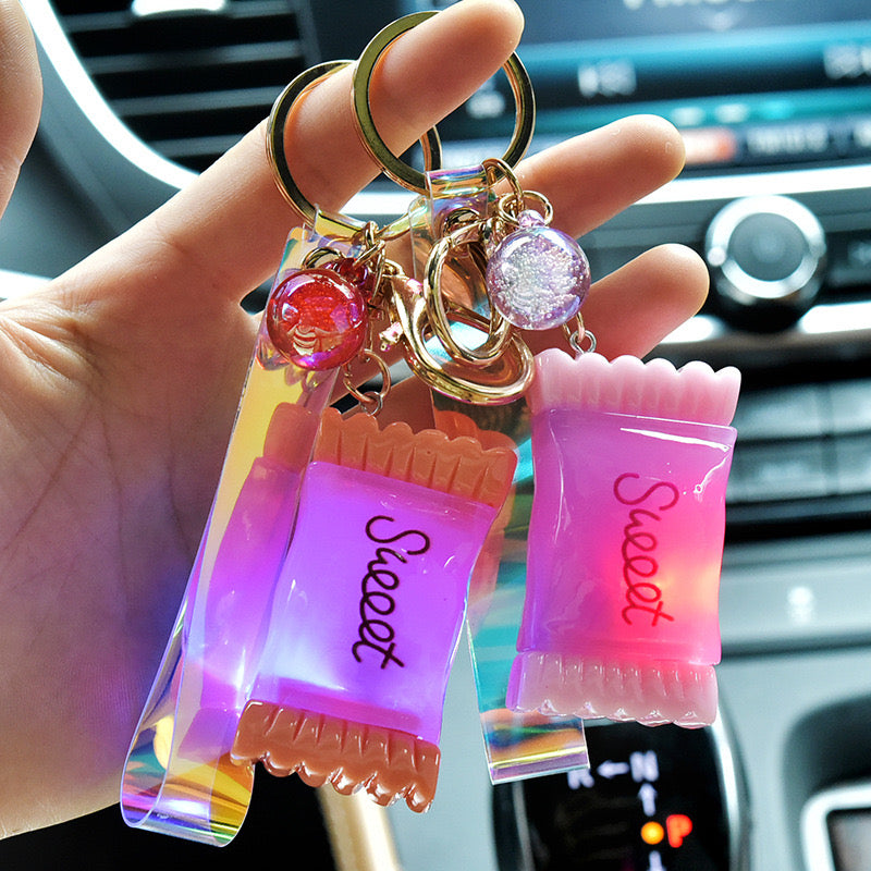 Clearance- Candy  Keychain