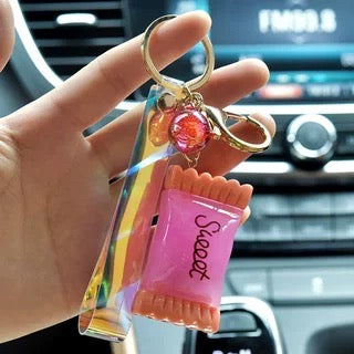 Clearance- Candy  Keychain