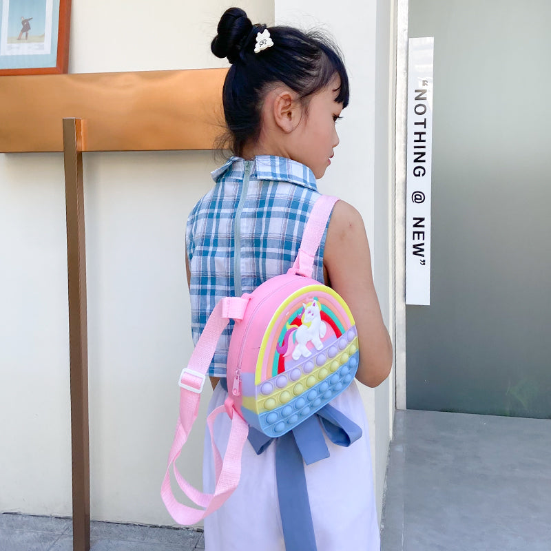 Unicorn Pop It Backpack