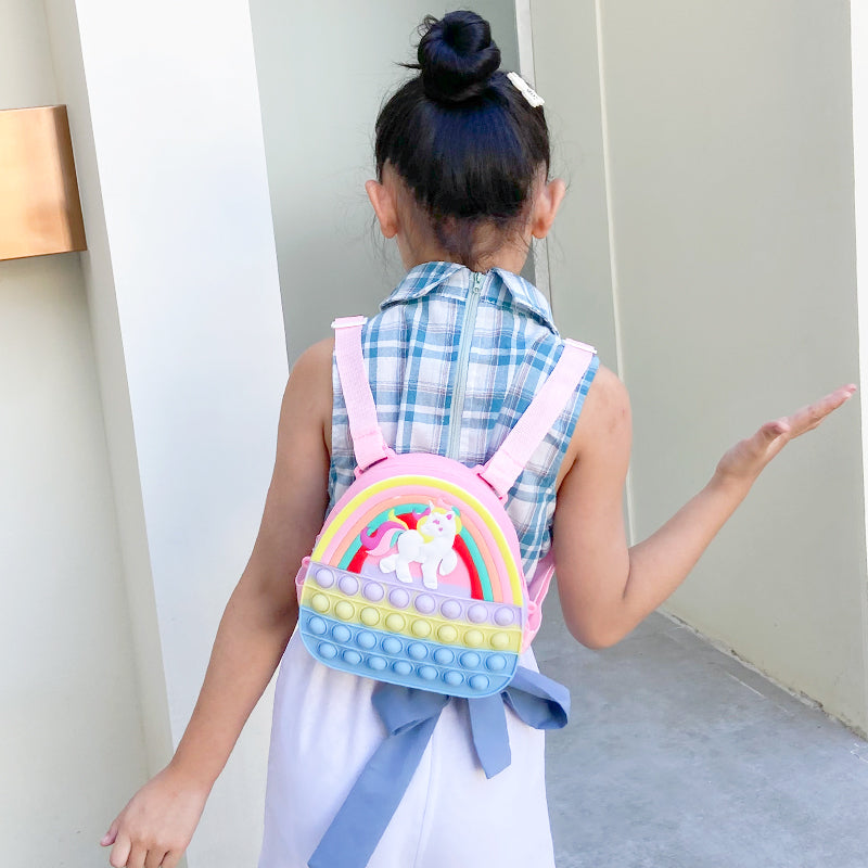 Unicorn Pop It Backpack