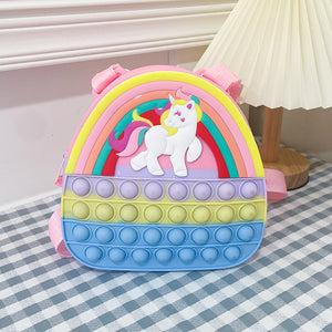 Unicorn Pop It Backpack