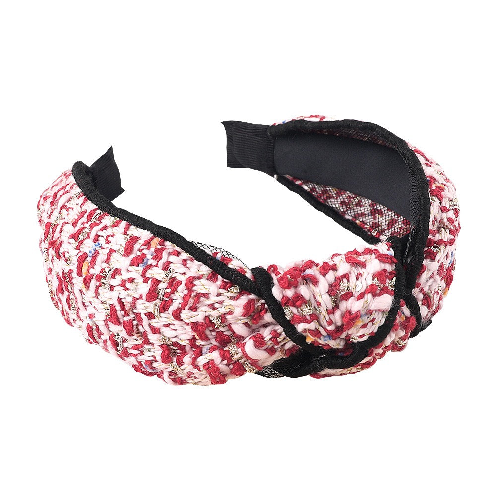 Winter C Headband - Red