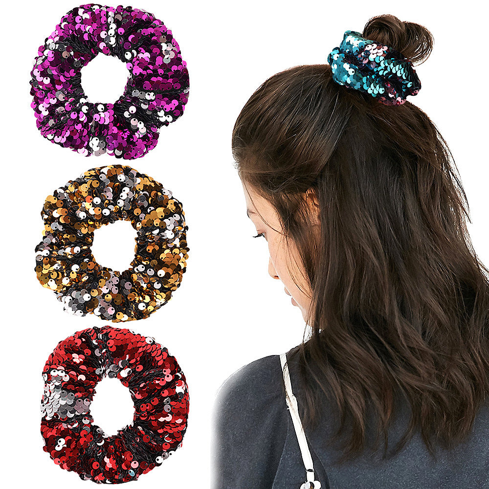 Sequin Scrunchies