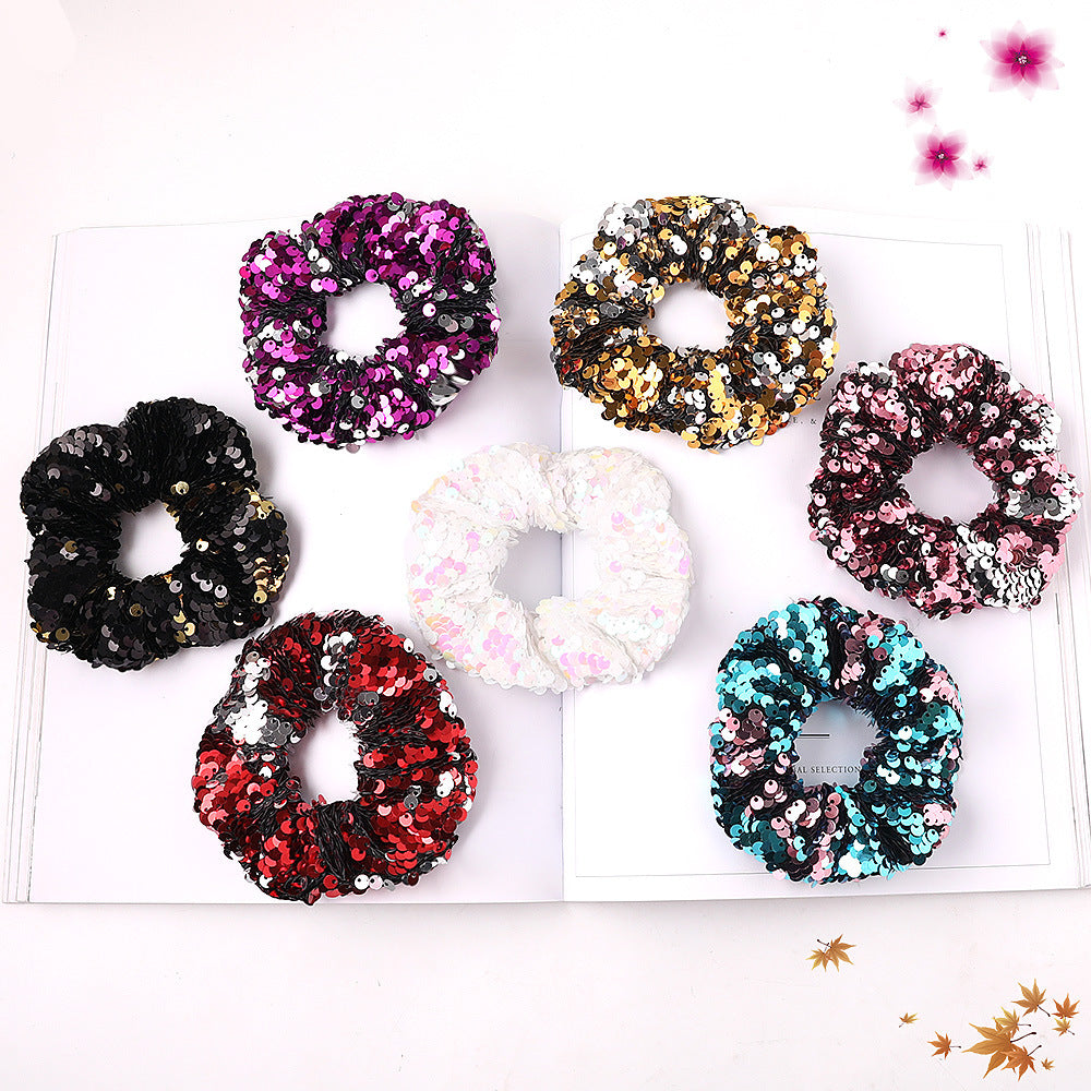 Sequin Scrunchies