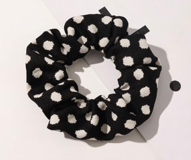 Polka Dots Scrunchies