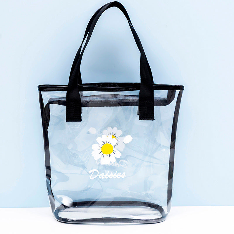 Daisy Clear Hand Bag