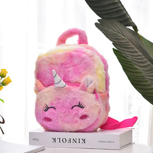 Unicorn Fluffy Backpack