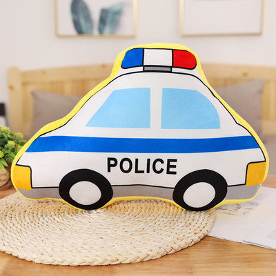 Police Car Stuffed Pillow