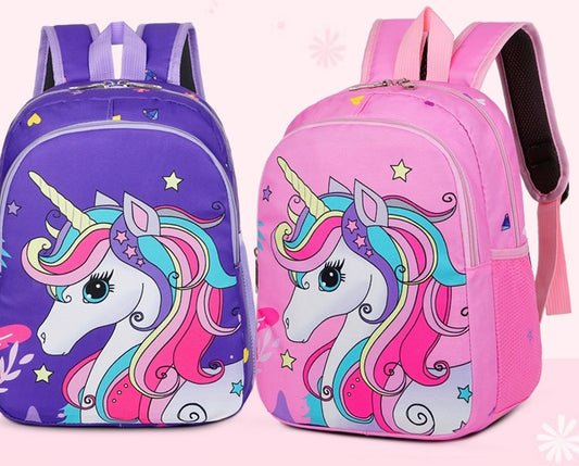 Unicorn Printed Backpack